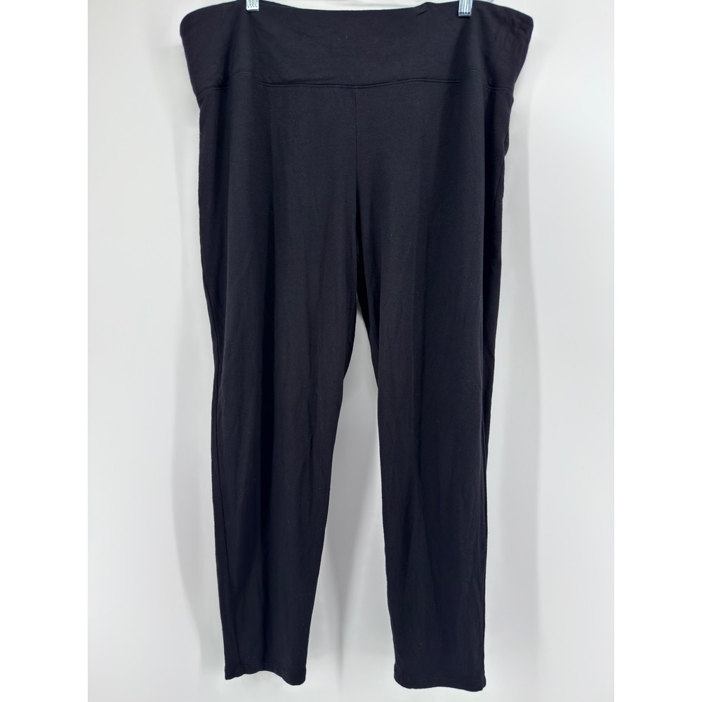 Soma Smoothing Fine Fleece Leggings Black High Rise XXL
